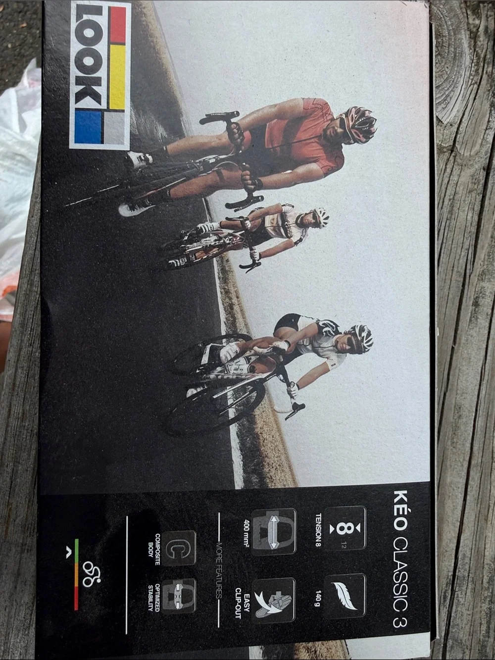 New Look Kéo Classic 3 Road Pedals in Black